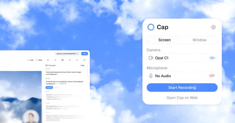 Cap屏幕录制局部放大效果