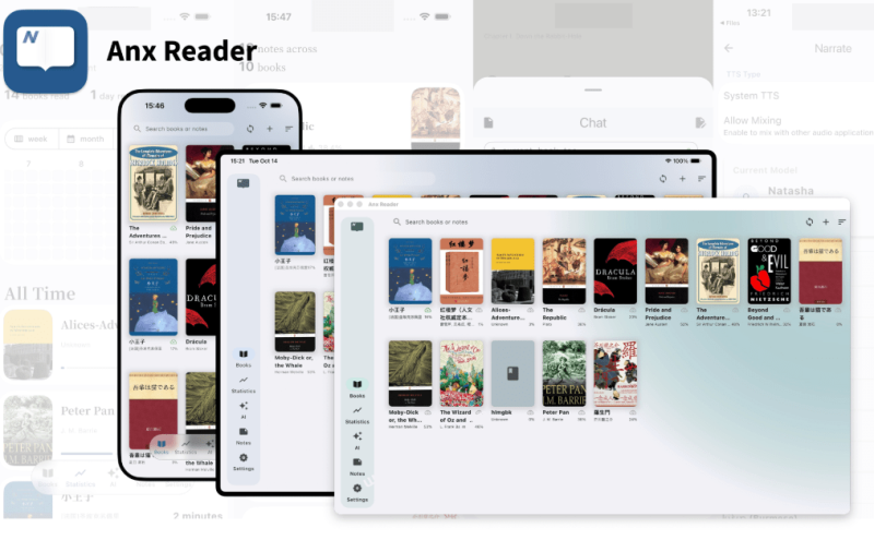 Anx Reader功能展示