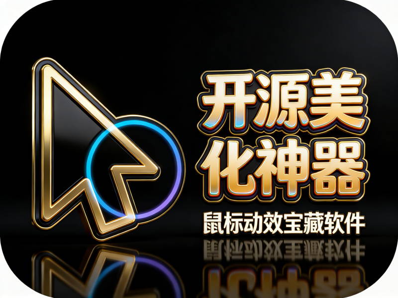 Windows桌面鼠标特效工具MFCMouseEffect展示