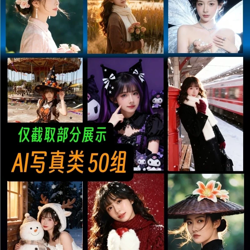 AI写真类修图提示词