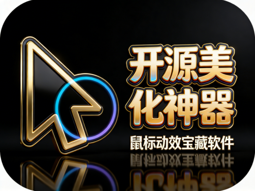 Github上的一款轻量高性能 Windows 鼠标特效工具 MFCMouseEffect，多种主题免费任你选！